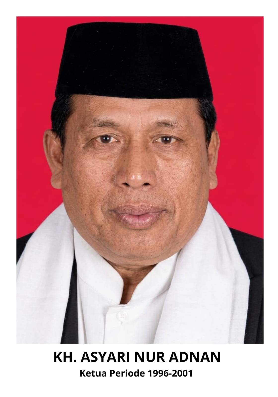 KH. Asyari Nur Adnan, Ketua Tanfidziyah MWCNU Buduran periode 1996-2001
