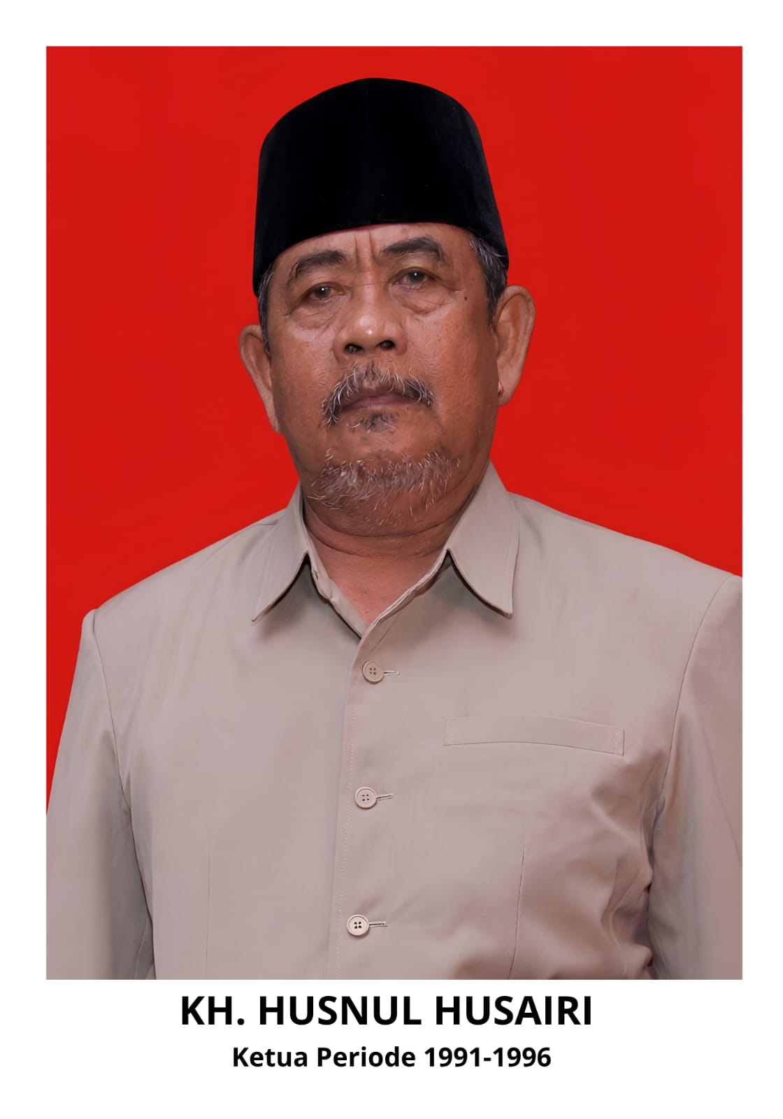 KH. Husnul Husairi, Ketua Tanfidziyah MWCNU Buduran periode 1991-1996