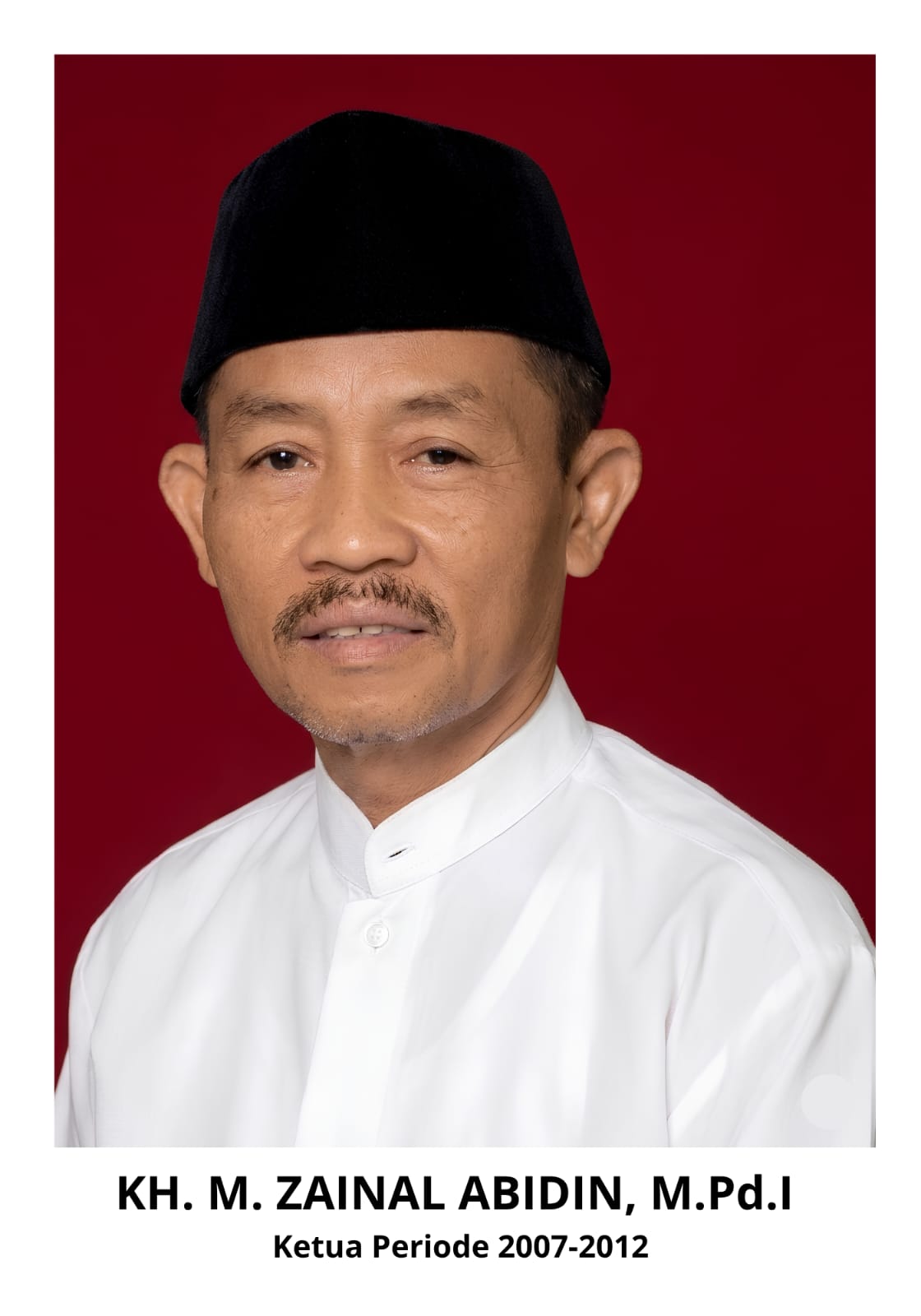 KH. M. Zainal Abidin, M.Pd.I., Ketua Tanfidziyah MWCNU Buduran periode 2007-2012